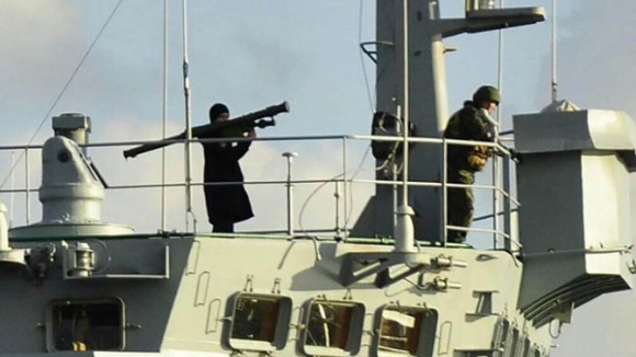 Десантный корабль «Цезарь Куников» прошел Дарданеллы Десантный корабль «Цезарь Куников» прошел Дарданеллы