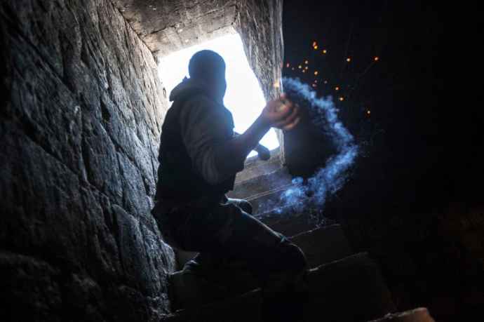 Самодельное оружие сирийских боевиков