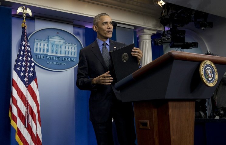 Президент США «скомкал» итоги года и поспешил на «Звездные войны»