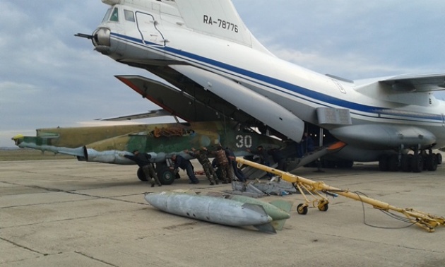 На Евпаторийский авиаремонтный завод доставлен самолет Су-25 На Евпаторийский авиаремонтный завод доставлен самолет Су-25