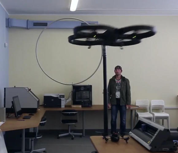 Российские учёные разработали квадрокоптер, управляемый силой мысли