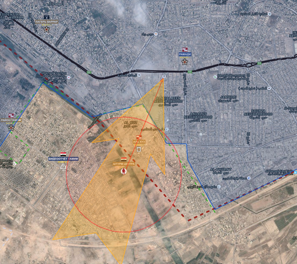 Обзор карты боевых действий и событий в Сирии и Ираке от 22.12.2015г Обзор карты боевых действий и событий в Сирии и Ираке от 22.12.2015г