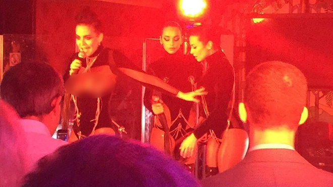 Кличко устроил двойной корпоратив, где выступили голые музыканты Кличко устроил двойной корпоратив, где выступили голые музыканты