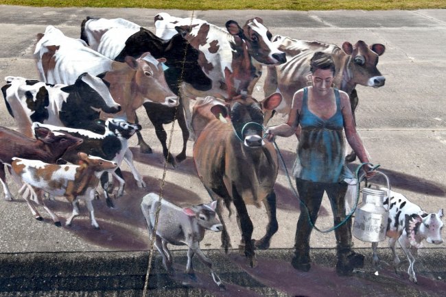 3D рисунки на асфальте: новый уровень 