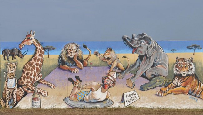 3D рисунки на асфальте: новый уровень 