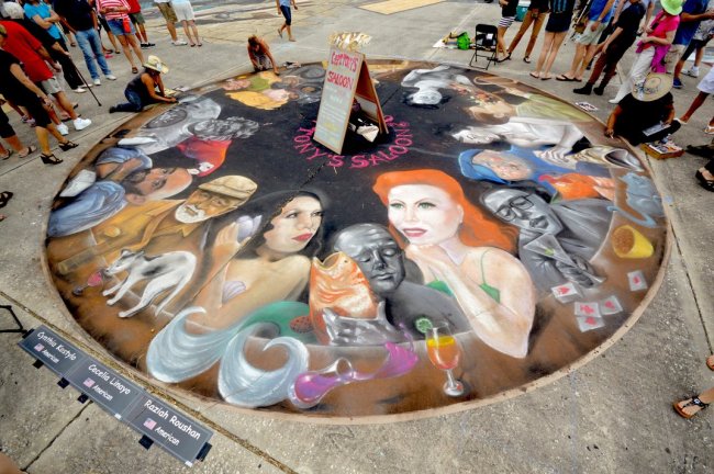 3D рисунки на асфальте: новый уровень 