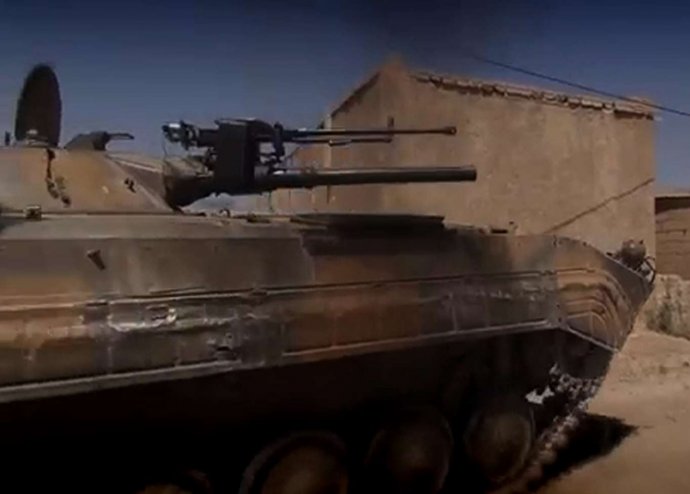 Самодельное оружие сирийских боевиков