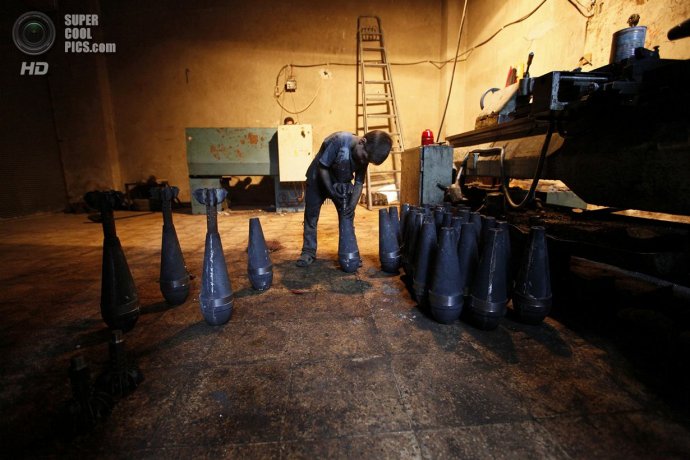 Самодельное оружие сирийских боевиков