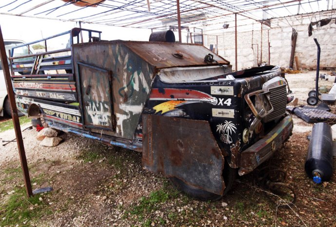 Самодельное оружие сирийских боевиков