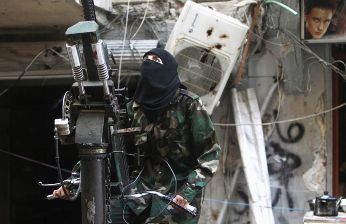 Самодельное оружие сирийских боевиков