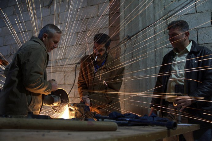 Самодельное оружие сирийских боевиков