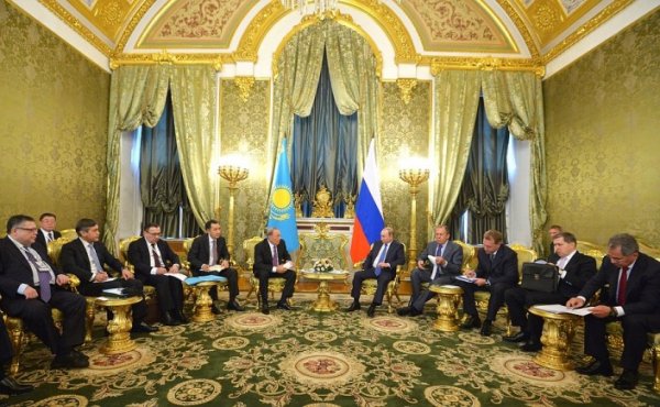 Путин обрадовался возможности увидеть Назарбаева