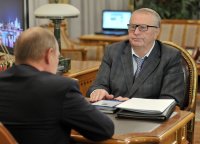 Жириновский передал Путину запрещенный выпуск «Бесогон»