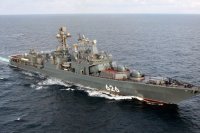 Большой противолодочный корабль «Вице-адмирал Кулаков» прошел Суэцкий канал