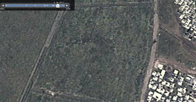 Беспристрастный Google фиксирует землю, отвоеванную "героями АТО" 