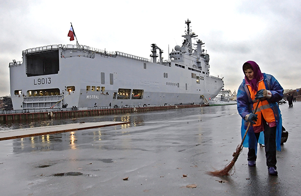 Размер неустойки за "Мистрали" в 3 раза превысил сумму контракта Размер неустойки за "Мистрали" в 3 раза превысил сумму контракта