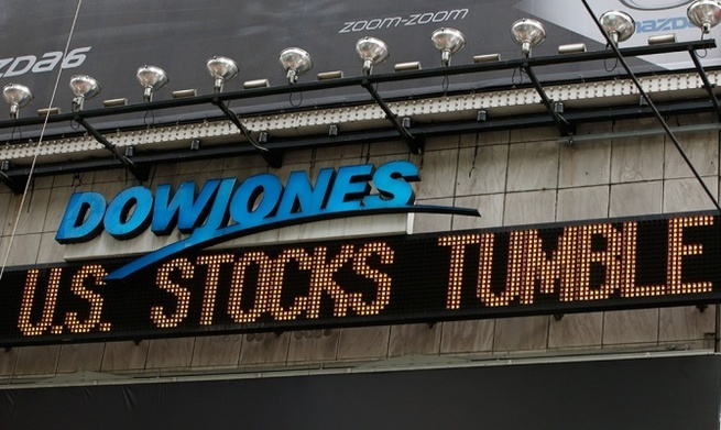 В США зафиксировали крупнейший за 119 лет новогодний обвал Dow Jones В США зафиксировали крупнейший за 119 лет новогодний обвал Dow Jones