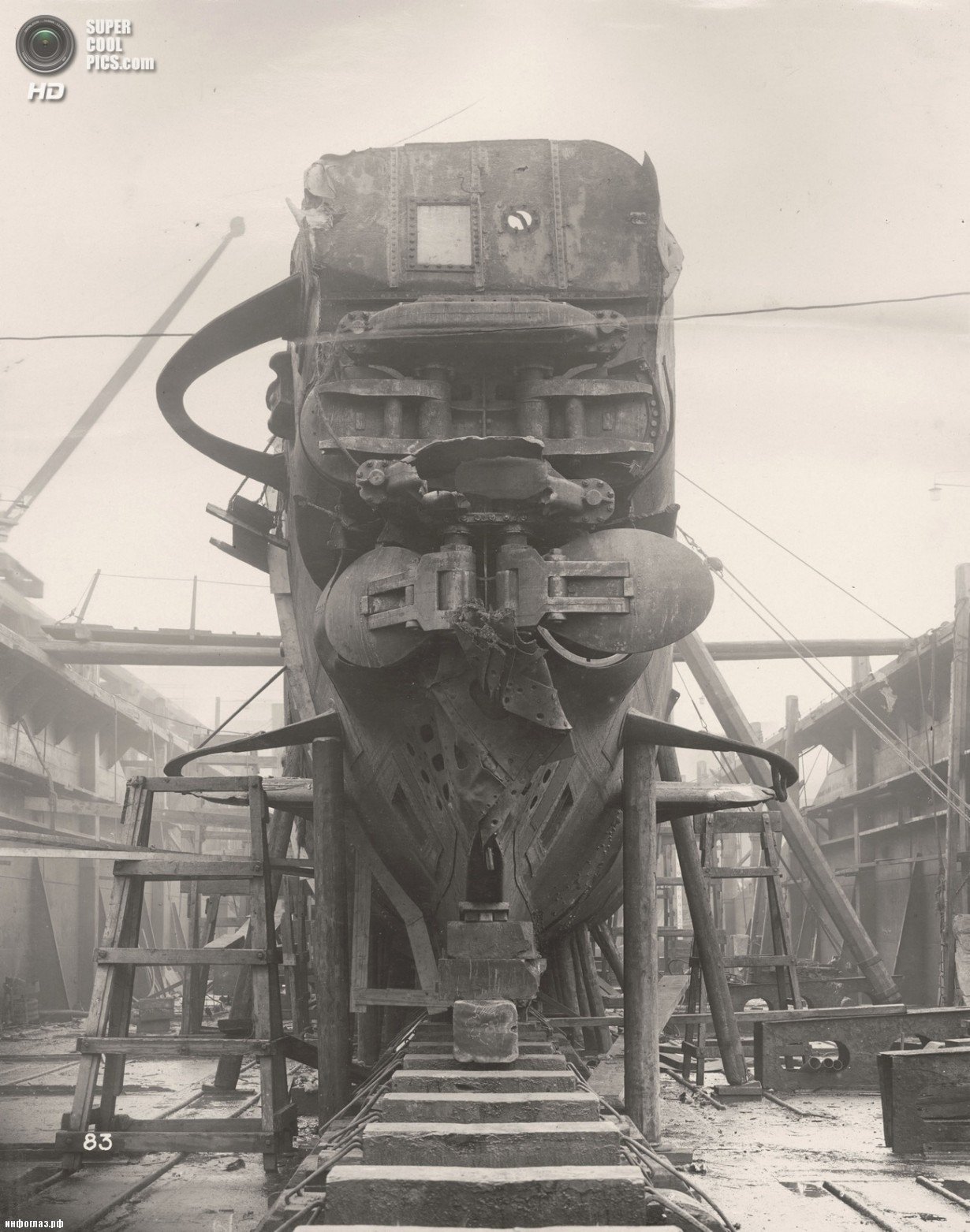 Немецкая подлодка времен Первой Мировой в деталях 