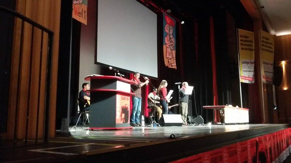 В Берлине овациями встретили выступление ополченца бригады «Призрак» В Берлине овациями встретили выступление ополченца бригады «Призрак»