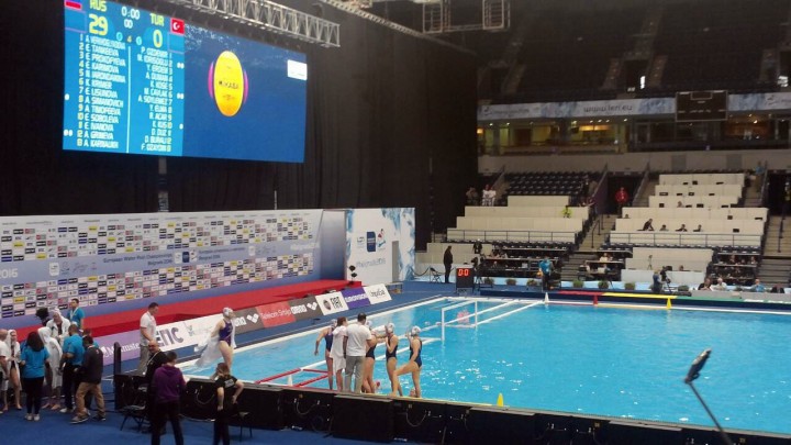 Чемпионат Европы по водному поло: Россия-Турция 29:0 Чемпионат Европы по водному поло: Россия-Турция 29:0