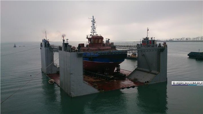 На судостроительной верфи «Фрегат» спустили на воду новый буксир На судостроительной верфи «Фрегат» спустили на воду новый буксир