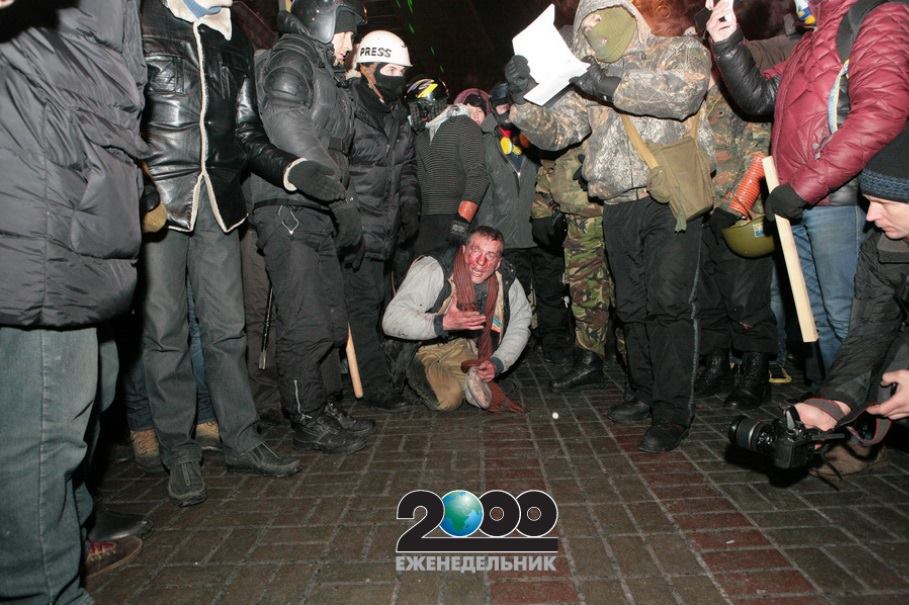 Украинцам напомнили, как с избиений несогласных на Майдане, начинался фашизм на Украине Украинцам напомнили, как с избиений несогласных на Майдане, начинался фашизм на Украине