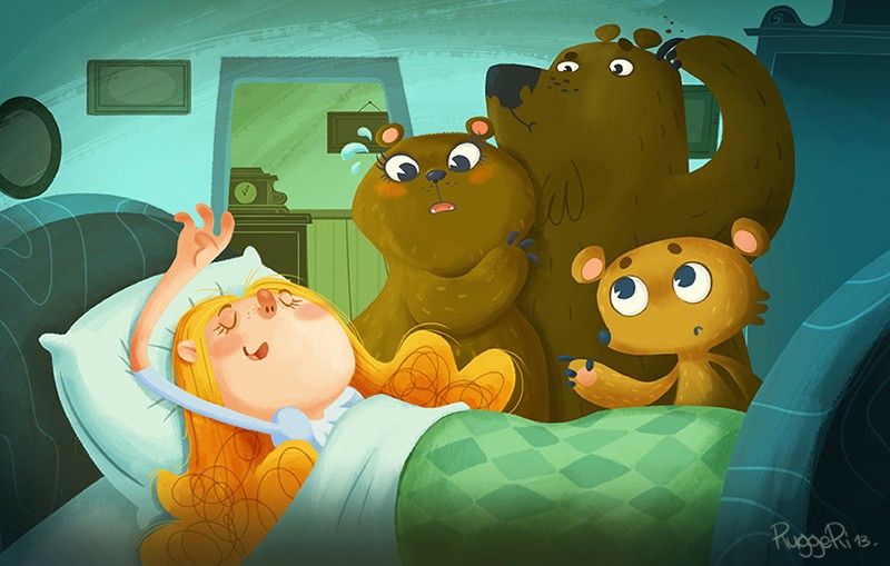 Современные варианты сказки о Трёх медведях в разных странах.... Современные варианты сказки о Трёх медведях в разных странах....