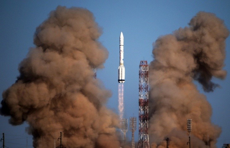 Россия. "Протон-М" успешно стартовал с Байконура Россия. "Протон-М" успешно стартовал с Байконура