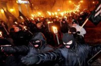 фЭкальное шествие в Киеве. Бандеру призвали восстать из ада