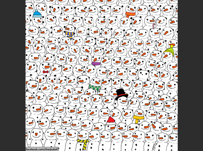 Сколько времени вам понадобится, чтобы найти тут панду?