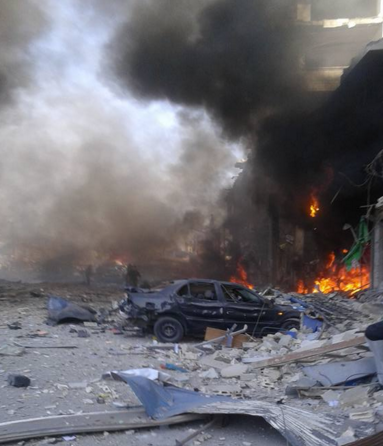 Полиция сообщает о двойном теракте в сирийском Хомсе