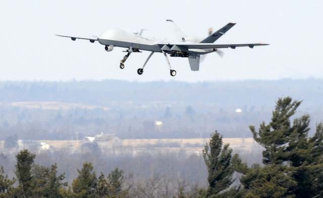 Американский беспилотник упал на базе США в Афганистане Американский беспилотник упал на базе США в Афганистане