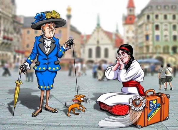 Так стремилась, так рвалась...даже юбчёнка не помялась