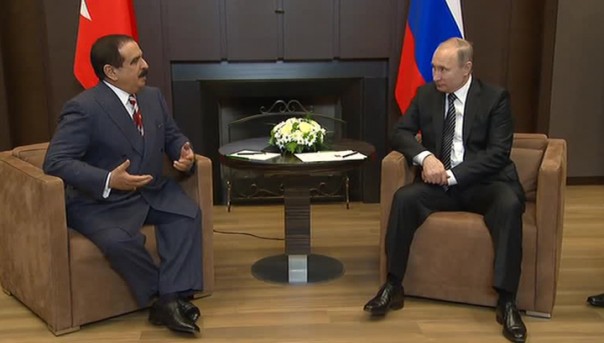 Владимир Путин и король Бахрейна заявили о готовности сотрудничать в кризис Владимир Путин и король Бахрейна заявили о готовности сотрудничать в кризис