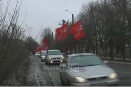 В Изюме День освобождения от немецко-фашистских захватчиков отметили под флагами Победы