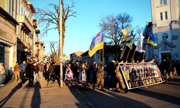 А как же ЕС? В Ужгороде националисты призывают к войне с Европой
