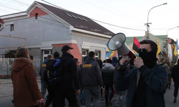 А как же ЕС? В Ужгороде националисты призывают к войне с Европой А как же ЕС? В Ужгороде националисты призывают к войне с Европой