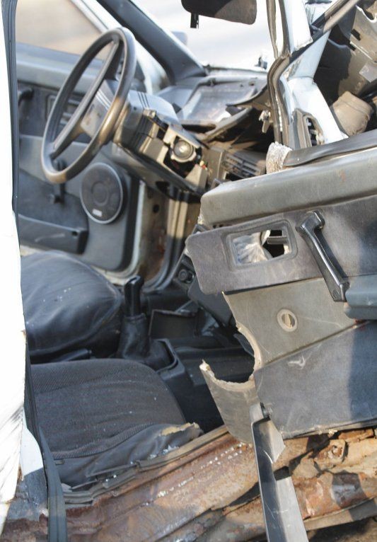 Машина «Международного Красного Креста» попала в ДТП в Донецке Машина «Международного Красного Креста» попала в ДТП в Донецке