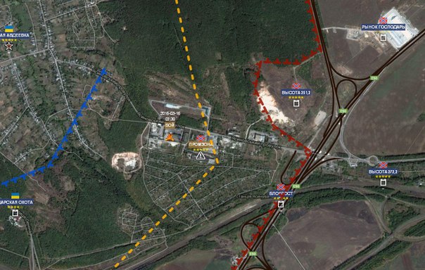 Сообщения от ополчения и местных жителей