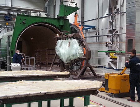 Завершена реконструкция и модернизация цеха изготовления композитных деталей РСК «МиГ» Завершена реконструкция и модернизация цеха изготовления композитных деталей РСК «МиГ»