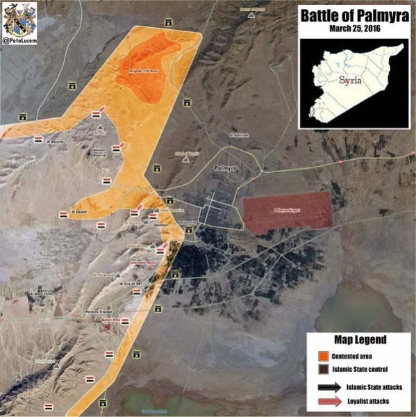 Замок Пальмиры взят САА