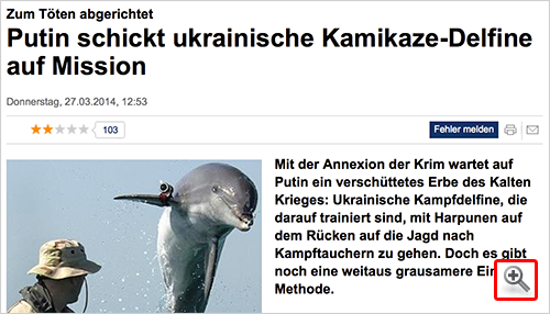 «Уберите дельфинов от безумного Путина»: западные СМИ переплюнули в кретинизме даже украинских журналистов «Уберите дельфинов от безумного Путина»: западные СМИ переплюнули в кретинизме даже украинских журналистов