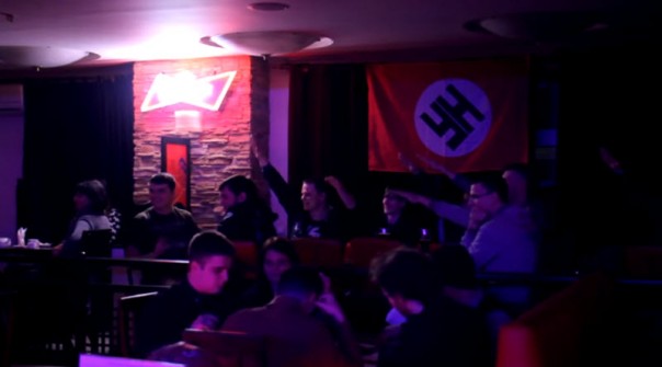 Наци-шабаш в Киеве: «Вырывание сердца зеленого человечка» и «голова Кадырова» в банке (ФОТО, ВИДЕО) Наци-шабаш в Киеве: «Вырывание сердца зеленого человечка» и «голова Кадырова» в банке (ФОТО, ВИДЕО)