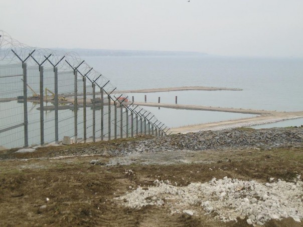 Керченский мост: Стройка уже приближается к Крыму со стороны Тамани Керченский мост: Стройка уже приближается к Крыму со стороны Тамани