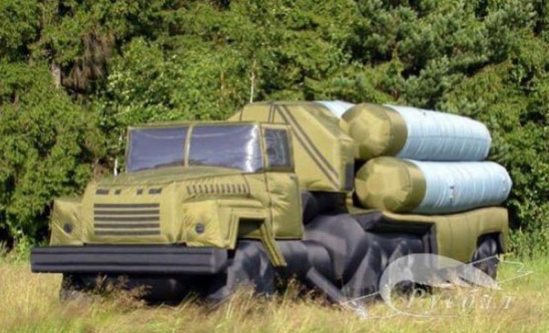 Хитрость военной надувной техники РФ Хитрость военной надувной техники РФ