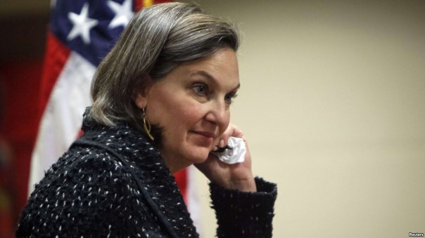 Нуланд запретила "невассальному" Киеву выполнять минские соглашения Нуланд запретила "невассальному" Киеву выполнять минские соглашения