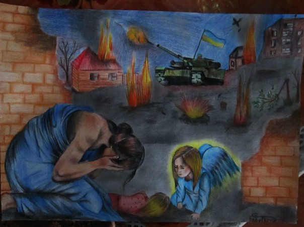 Рисунок – зеркало души. Какая она у детей ДНР и Украины?