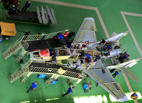 Завершена реконструкция и модернизация цеха изготовления композитных деталей РСК «МиГ» Завершена реконструкция и модернизация цеха изготовления композитных деталей РСК «МиГ»