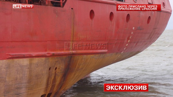 Турецкие моряки не стали извиняться за повреждение опоры моста в Крым Турецкие моряки не стали извиняться за повреждение опоры моста в Крым