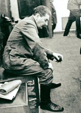 И.В.Сталин. Редкая фотография